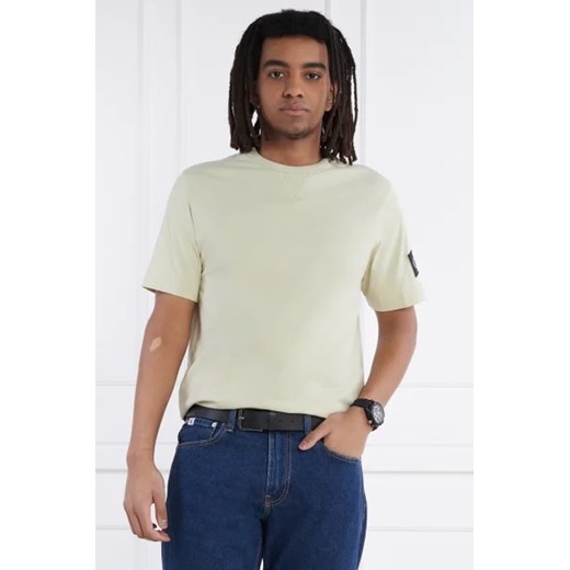 CALVIN KLEIN JEANS T-shirt BADGE | Regular Fit ze sklepu Gomez Fashion Store w kategorii T-shirty męskie - zdjęcie 172906598