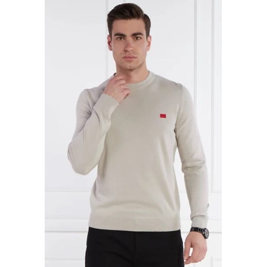 HUGO Sweter San Cassius | Regular Fit ze sklepu Gomez Fashion Store w kategorii Swetry męskie - zdjęcie 172906629