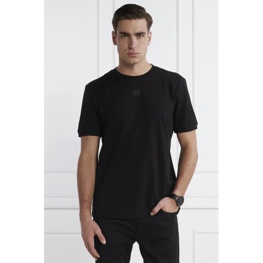 HUGO T-shirt Diragolino_H | Regular Fit ze sklepu Gomez Fashion Store w kategorii T-shirty męskie - zdjęcie 172906847