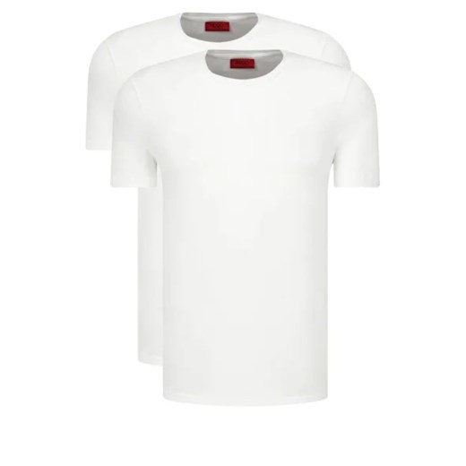 HUGO T-shirt 2-pack | Regular Fit ze sklepu Gomez Fashion Store w kategorii T-shirty męskie - zdjęcie 172907178