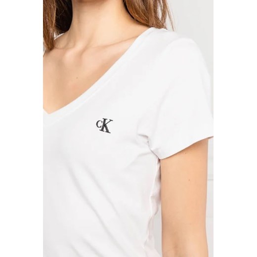 Bluzka damska Calvin Klein z bawełny 