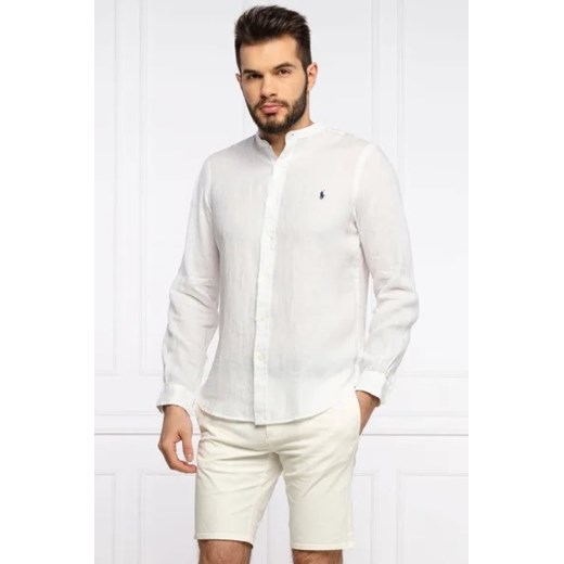 POLO RALPH LAUREN Lniana koszula | Slim Fit Polo Ralph Lauren L okazja Gomez Fashion Store