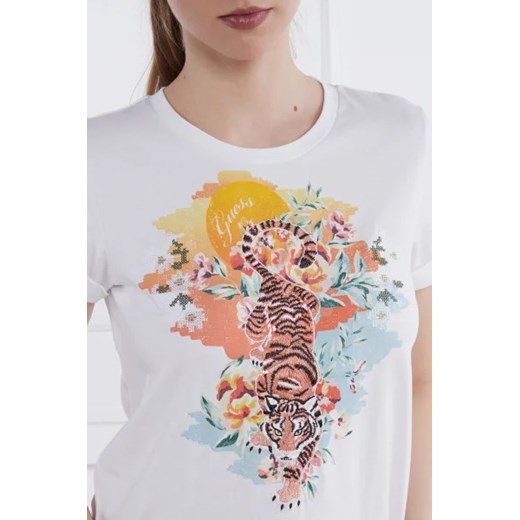 Bluzka damska Guess bawełniana 