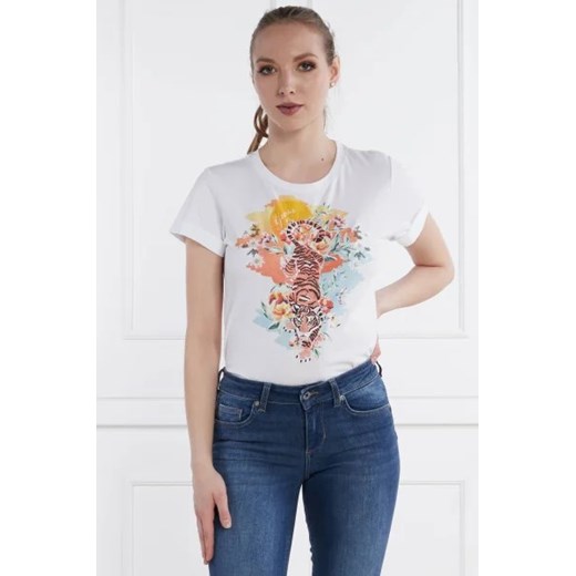 GUESS T-shirt | Regular Fit ze sklepu Gomez Fashion Store w kategorii Bluzki damskie - zdjęcie 172908517