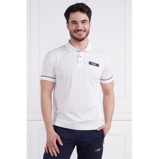 EA7 Polo | Regular Fit ze sklepu Gomez Fashion Store w kategorii T-shirty męskie - zdjęcie 172908697