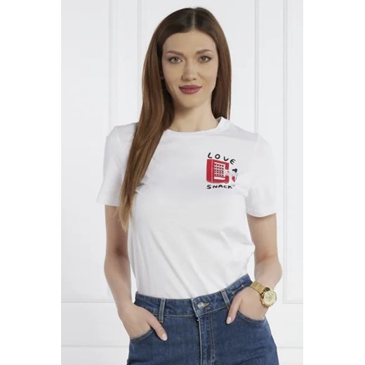 Marella SPORT T-shirt | Regular Fit ze sklepu Gomez Fashion Store w kategorii Bluzki damskie - zdjęcie 172908846