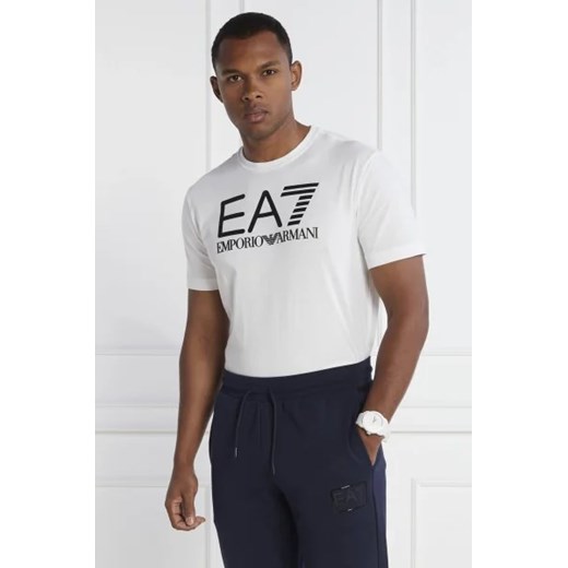 EA7 T-shirt | Regular Fit XL wyprzedaż Gomez Fashion Store