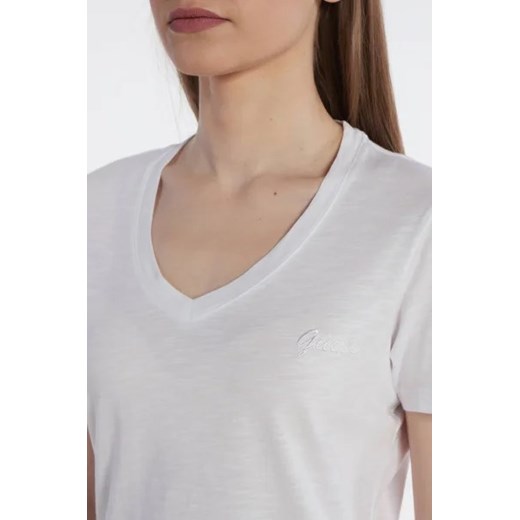 GUESS T-shirt SS VN SLUBBY | Regular Fit Guess XL okazyjna cena Gomez Fashion Store