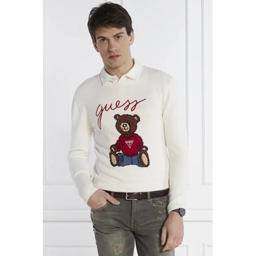 GUESS Sweter | Regular Fit ze sklepu Gomez Fashion Store w kategorii Swetry męskie - zdjęcie 172909026