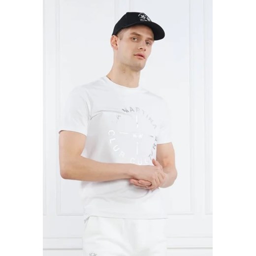 La Martina T-shirt | Regular Fit ze sklepu Gomez Fashion Store w kategorii T-shirty męskie - zdjęcie 172909058