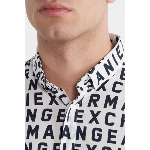 Armani Exchange Koszula | Slim Fit Armani Exchange L promocja Gomez Fashion Store