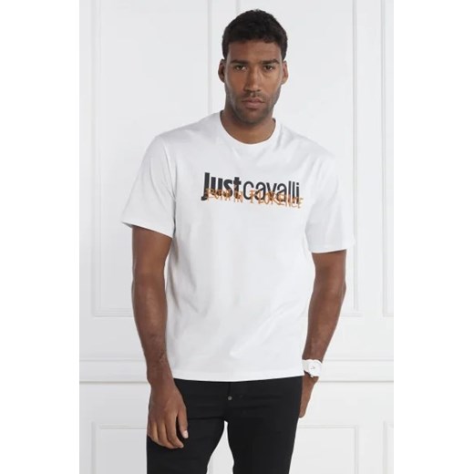 Just Cavalli T-shirt | Regular Fit ze sklepu Gomez Fashion Store w kategorii T-shirty męskie - zdjęcie 172909147