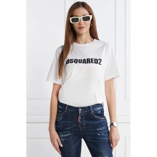 Dsquared2 T-shirt | Loose fit ze sklepu Gomez Fashion Store w kategorii Bluzki damskie - zdjęcie 172909385