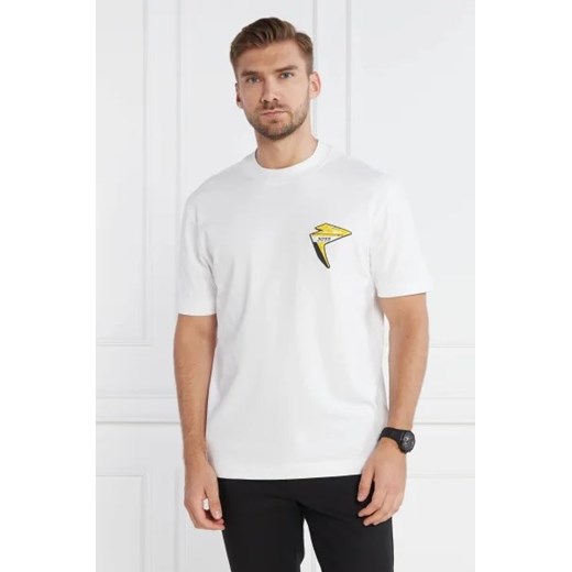 BOSS ORANGE T-shirt TeeBikerGear | Relaxed fit ze sklepu Gomez Fashion Store w kategorii T-shirty męskie - zdjęcie 172909398