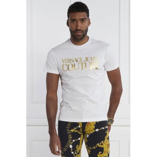 Versace Jeans Couture T-shirt MAGLIETTA | Slim Fit ze sklepu Gomez Fashion Store w kategorii T-shirty męskie - zdjęcie 172909475