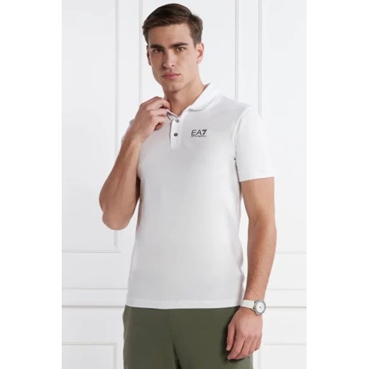 EA7 Polo | Regular Fit ze sklepu Gomez Fashion Store w kategorii T-shirty męskie - zdjęcie 172909577