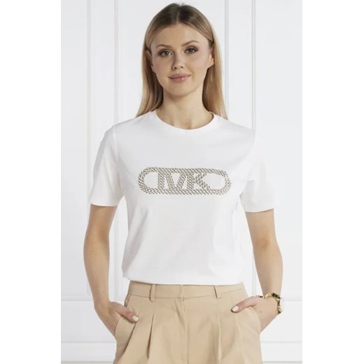 Michael Kors T-shirt | Regular Fit ze sklepu Gomez Fashion Store w kategorii Bluzki damskie - zdjęcie 172909699