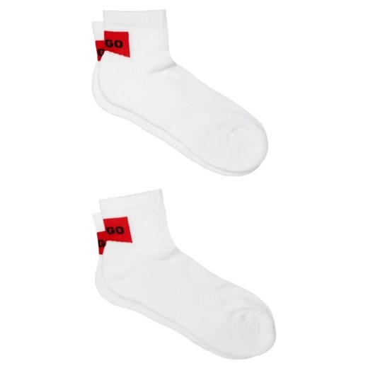 Hugo Bodywear Skarpety 2-pack SH RIB LABEL CC 43/46 okazyjna cena Gomez Fashion Store