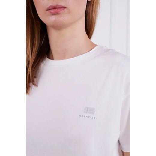 Napapijri T-shirt | Regular Fit Napapijri XS promocja Gomez Fashion Store