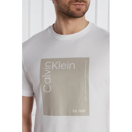 Calvin Klein T-shirt | Regular Fit Calvin Klein M wyprzedaż Gomez Fashion Store