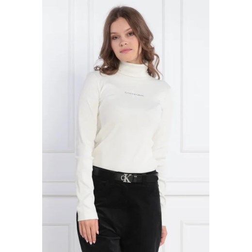 CALVIN KLEIN JEANS Golf | Regular Fit ze sklepu Gomez Fashion Store w kategorii Bluzki damskie - zdjęcie 172910197