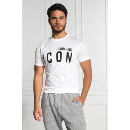 Dsquared2 T-shirt | Regular Fit ze sklepu Gomez Fashion Store w kategorii T-shirty męskie - zdjęcie 172910228