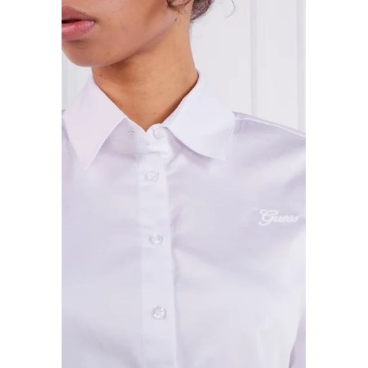 GUESS Koszula SS BOWED JUNE | Regular Fit Guess L promocja Gomez Fashion Store