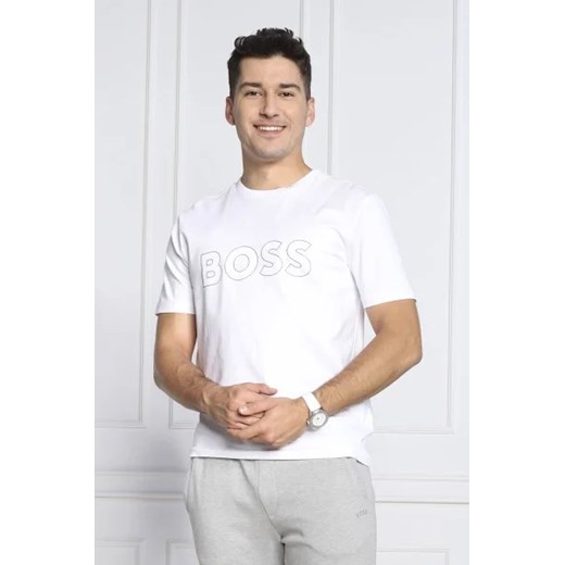 BOSS GREEN T-shirt Tee 9 | Regular Fit | stretch M wyprzedaż Gomez Fashion Store