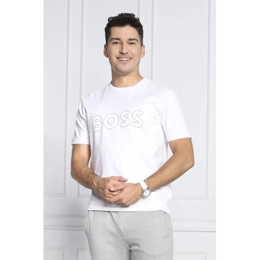 BOSS GREEN T-shirt Tee 9 | Regular Fit | stretch ze sklepu Gomez Fashion Store w kategorii T-shirty męskie - zdjęcie 172910265