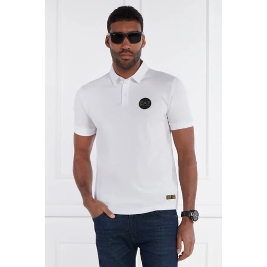 EA7 Polo | Regular Fit ze sklepu Gomez Fashion Store w kategorii T-shirty męskie - zdjęcie 172910268