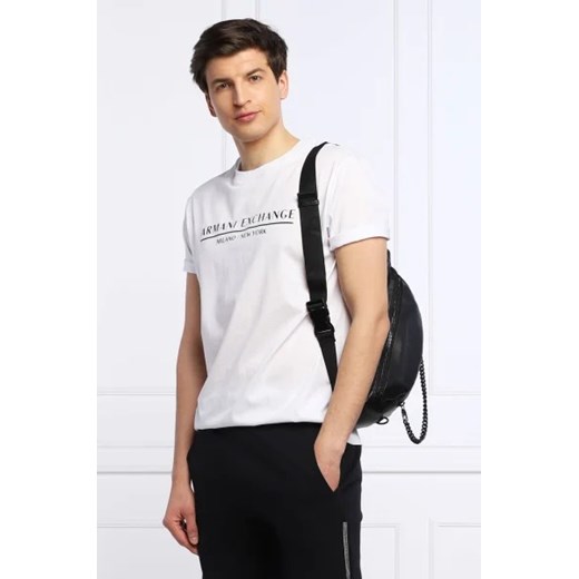 Armani Exchange T-shirt | Regular Fit ze sklepu Gomez Fashion Store w kategorii T-shirty męskie - zdjęcie 172910459