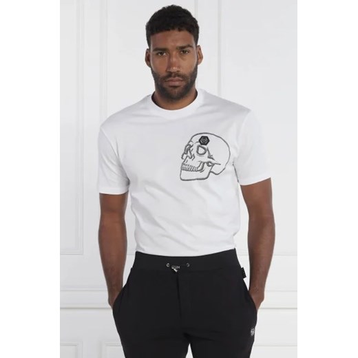 Philipp Plein T-shirt SS Skull | Regular Fit ze sklepu Gomez Fashion Store w kategorii T-shirty męskie - zdjęcie 172910769