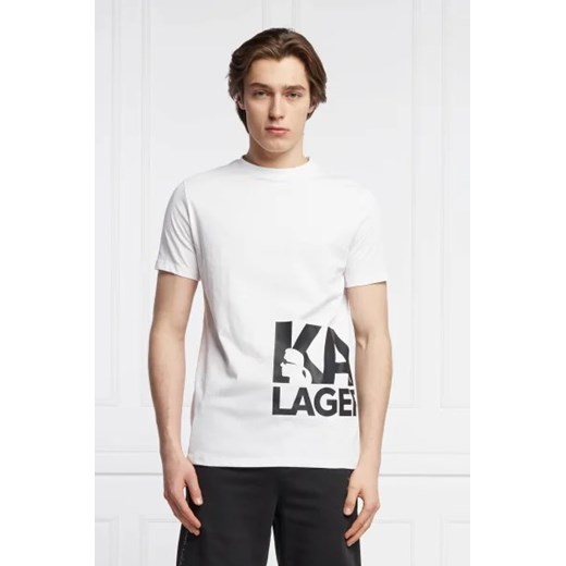 Karl Lagerfeld T-shirt | Regular Fit ze sklepu Gomez Fashion Store w kategorii T-shirty męskie - zdjęcie 172910805