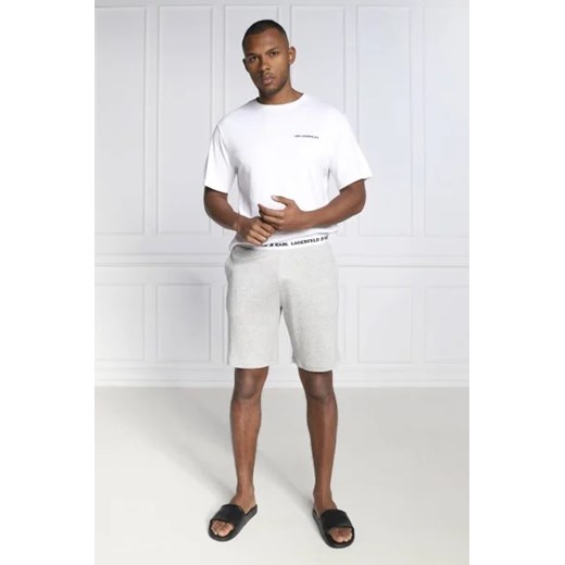 Karl Lagerfeld Komplet UNISEX LOGO SHORT & T PJ SET | Relaxed fit ze sklepu Gomez Fashion Store w kategorii T-shirty męskie - zdjęcie 172911016