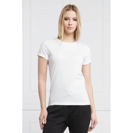 HUGO T-shirt The Plain | Slim Fit ze sklepu Gomez Fashion Store w kategorii Bluzki damskie - zdjęcie 172911336