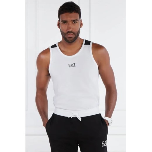 EA7 Tank top | Slim Fit ze sklepu Gomez Fashion Store w kategorii T-shirty męskie - zdjęcie 172911405