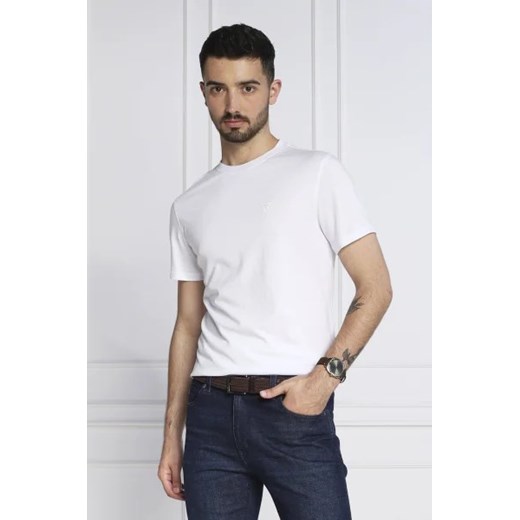 GUESS T-shirt TEKY | Slim Fit | stretch ze sklepu Gomez Fashion Store w kategorii T-shirty męskie - zdjęcie 172911485