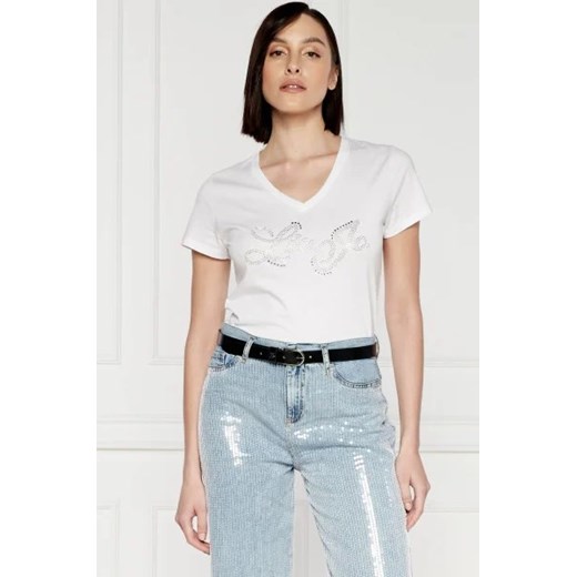Liu Jo T-shirt | Regular Fit Liu Jo S promocyjna cena Gomez Fashion Store