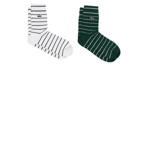 Lacoste Skarpety 2-pack Lacoste 43-46 okazyjna cena Gomez Fashion Store