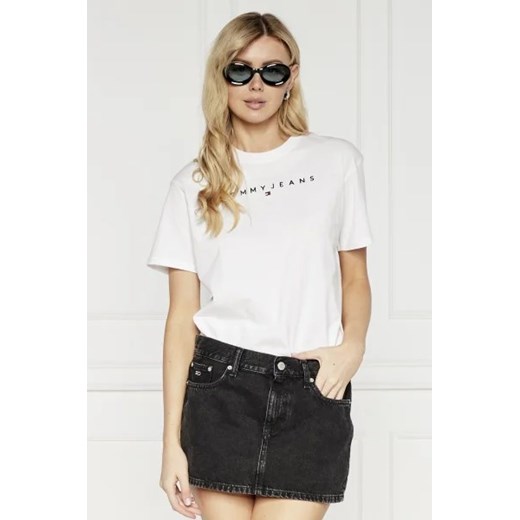Tommy Jeans T-shirt | Regular Fit ze sklepu Gomez Fashion Store w kategorii Bluzki damskie - zdjęcie 172911579
