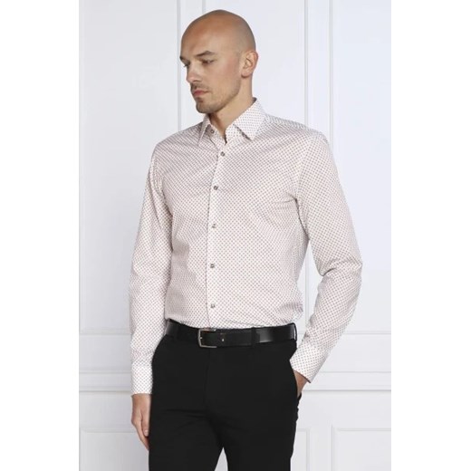 BOSS BLACK Koszula H-HANK-kent-C1-214 | Slim Fit | stretch 41 promocja Gomez Fashion Store