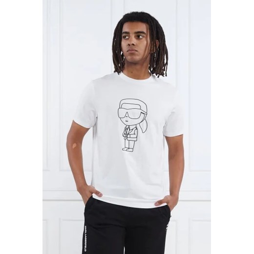 Karl Lagerfeld T-shirt | Relaxed fit ze sklepu Gomez Fashion Store w kategorii T-shirty męskie - zdjęcie 172911745