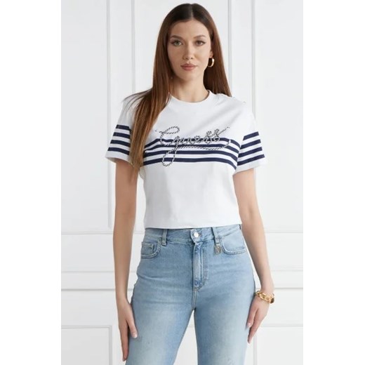 GUESS T-shirt | Cropped Fit ze sklepu Gomez Fashion Store w kategorii Bluzki damskie - zdjęcie 172911979