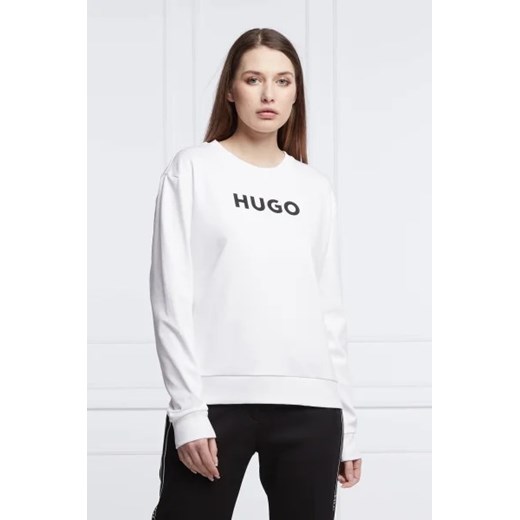 HUGO Bluza The HUGO | Regular Fit ze sklepu Gomez Fashion Store w kategorii Bluzy damskie - zdjęcie 172912009