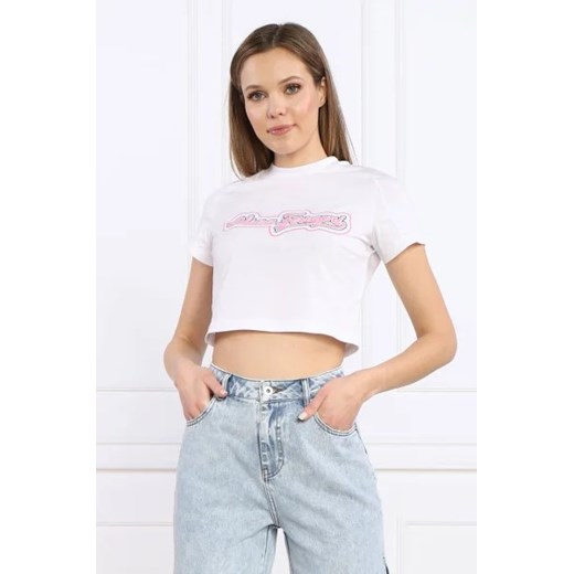 Chiara Ferragni T-shirt | Cropped Fit ze sklepu Gomez Fashion Store w kategorii Bluzki damskie - zdjęcie 172912126