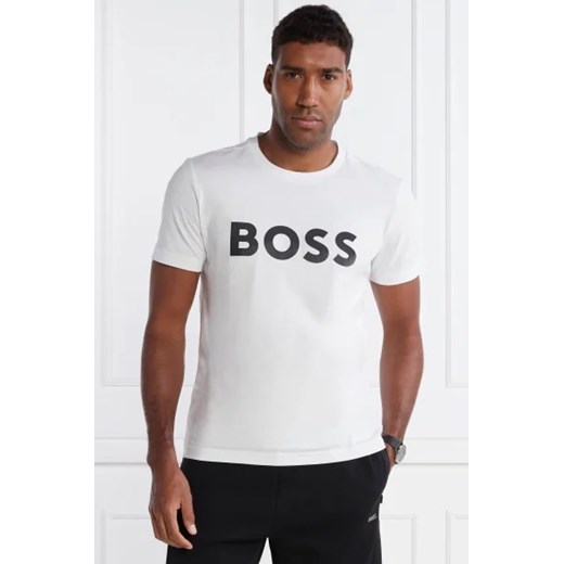 BOSS GREEN T-shirt Tee Mirror 1 | Regular Fit ze sklepu Gomez Fashion Store w kategorii T-shirty męskie - zdjęcie 172912136