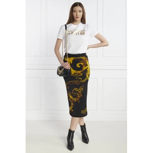 Bluzka damska Versace Jeans bawełniana 