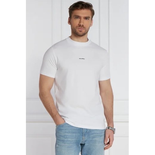 Karl Lagerfeld T-shirt | Slim Fit Karl Lagerfeld M promocja Gomez Fashion Store