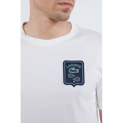 Lacoste T-shirt | Regular Fit Lacoste S wyprzedaż Gomez Fashion Store