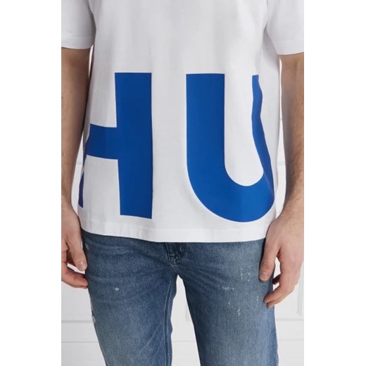 Hugo Blue T-shirt Nannavaro | Oversize fit Hugo Blue XXL Gomez Fashion Store promocja